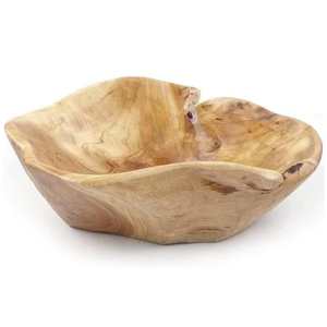 Bol en bois de hêtre écologique, fait main, de haute qualité, naturel, personnalisé, design moderne, pour les dîners de fête, vaisselle, légumes - Product Image 5