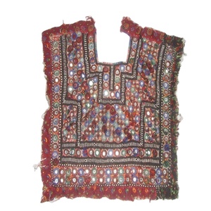 Style Ethnique Fille Vêtements Tribal Afghan Baloch Vintage Broderie Courte Applique Patch Cou Joug Couture Robes Printemps Automne - Product Image 1