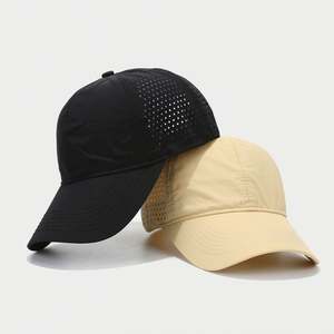Gorra de Béisbol de Secado Rápido, Impermeable, con Visera, Transpirable y con Protección Solar para el Verano, Estilo Hong Kong - Product Image 2