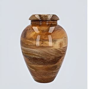 Urne funéraire en bois faite à la main, bois naturel poli, urne commémorative personnalisée, urne funéraire pour cendres d'adultes - Product Image 4