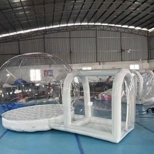 THUY LINH Domo Burbuja Inflable Transparente de TPU/PVC, Fácil de Instalar, para 4-6 Personas, Refugio para Eventos, Cabaña Portátil Comercial para Exteriores - Product Image 1
