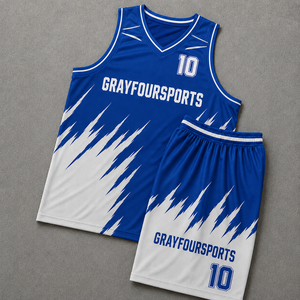Ensemble d'uniformes de basketball personnalisés pour hommes, maillot et short respirants par sublimation, fabricant de vêtements de sport personnalisés - Product Image 1