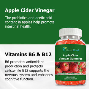 Nouvelles Gommes KETO ACV au Vinaigre de Cidre de Pomme, Supplément de Fibres Alimentaires, Logo Personnalisé, Gommes pour Renforcer l'Immunité - Product Image 5