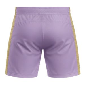 Shorts d'entraînement de hockey sur glace sublimés pour hommes, en polyester, avec cordon de serrage et bande latérale, pour matchs d'équipe et entraînements - Product Image 2