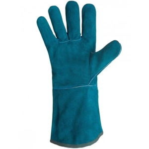 Vêtements de travail industriels réfléchissants 100% polyester, gants en cuir de vachette résistants, vêtements de sécurité réfléchissants résistants à la chaleur - Product Image 1