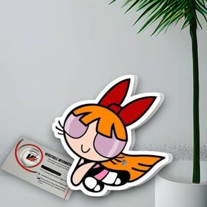 ขนตาปลอมอะคริลิคแม่เหล็กกันน้ำแบบใช้ซ้ำได้ รุ่น Versatile International Customized Love Power Puff Girl Butterfly Diamond Heart Flower - Product Image 2