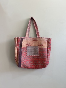 Bolso Tote Kantha de Lujo para Mujer, Gran Capacidad, Bolso de Hombro Acolchado Suave, Bolso de Moda Ecológico, Personalizado para Verano - Product Image 5