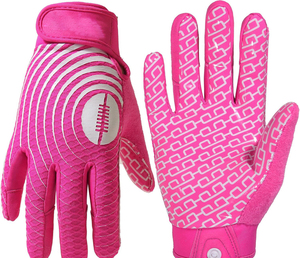 Guantes de Fútbol Americano Profesionales Personalizados al por Mayor, Guantes de Fútbol Americano para Jóvenes 2026, Antideslizantes, con Protección UV, Unisex - Product Image 2