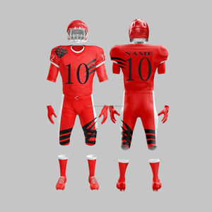 Uniforme de Rugby Unisex para Adultos, Uniforme Personalizado de Malla de Poliéster Liso, Ropa de Fútbol Americano, Conjuntos Transpirables - Product Image 3