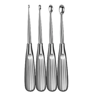 Curette osseuse manuelle réutilisable, instrument chirurgical pour greffe osseuse et débridement tissulaire - Product Image 6