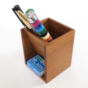 Handmade Wooden <b>Pen</b> <b>Holder</b> Natural Rustic Desk Organizer for <b>Pens</b> Pencils Markers & Office Supplies Stylish Home & Office decor - Product Image 6