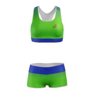 Conjunto Deportivo Personalizado para Mujer, Top y Shorts Sublimados con Aspecto Sin Costuras, Fabricante de Ropa Deportiva para Gimnasio, Entrenamiento, Yoga y Fitness - Product Image 5
