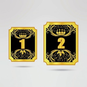 Ceinture de championnat de lutte personnalisée, design aile dorée, plaques métalliques noires quatre faces, plaques numérotées de 2 mm/4 mm d'épaisseur, lutte centrale - Product Image 3