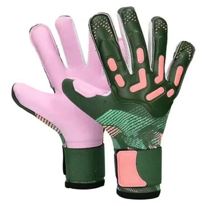 Guantes de portero duraderos con palma que absorbe los impactos y protección reforzada para los dedos, diseño profesional personalizado, guantes de portero de fútbol para hombre - Product Image 6