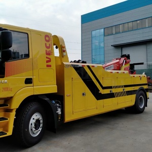 SAIC Hongyan <span class=keywords><strong>16T</strong></span> Kendaraan Penyelamat Jalan Raya Tugas Berat Terintegrasi Derek & <span class=keywords><strong>Crane</strong></span> Satu-Tunda-Satu Truk Derek. - Product Image 2