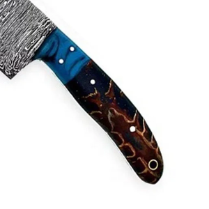 LEGACY BLADES Professional Damascus <b>Kitchen</b> <b>Knife</b> Razor <b>Sharp</b> Hand Forged Resin Handle Custom Logo OEM Factory - Product Image 2