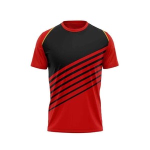 T-shirts en polyester 100% en gros, haute qualité, t-shirts en maille pour hommes, sublimation personnalisée, t-shirts de Noël - Product Image 6