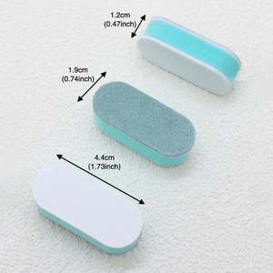 Lima de Uñas Mini de Doble Cara OME, Grano 180, Reutilizable, Diseño Zebra, Herramienta Duradera para el Cuidado de las Uñas con Empaque en Caja de Color - Product Image 4