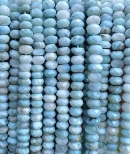 Perles de larimar 5 mm - Product Image 1