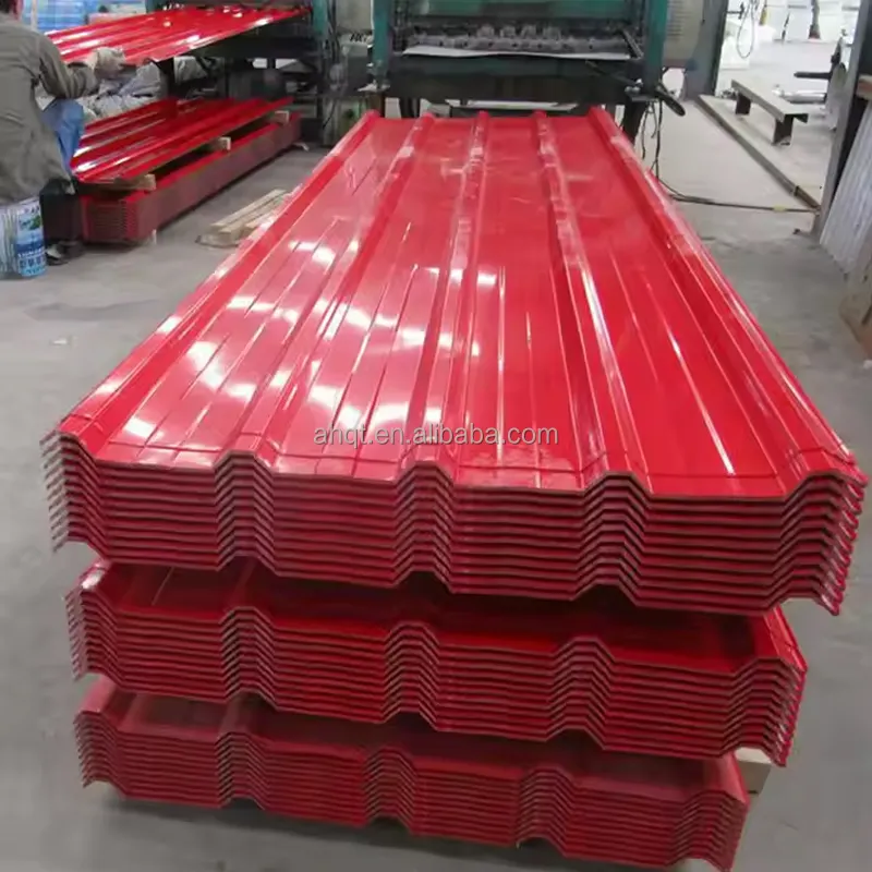 Produzione di fabbrica PPGI colore rivestito e prodotti in acciaio preverniciato in bobina per lamiera per copertura metallica