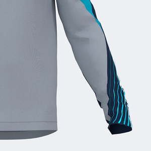 Sudadera Larga Personalizada de 500GSM con Hombros Caídos, de Algodón Grueso y Felpa, Cuello Redondo, Estampado Puff, para Hombre, OEM - Product Image 5