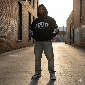 High Quality Heavyweight Cotton <b>Fleece</b> Unisex <b>Oversized</b> <b>Hoodie</b> With Custom Print On Demand Design Pullover <b>Men</b> Hoodies - Product Image 2