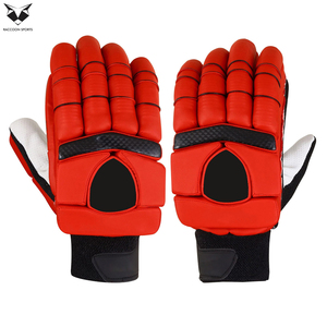 Gants de frappe de cricket légers pour hommes, ventilation en maille respirante, paume en cuir de mouton, série professionnelle, accessoires de cricket - Product Image 5