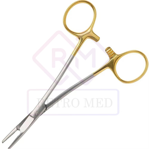 Porte-aiguilles Olsen Hegar à mâchoires en carbure de tungstène, articulation à vis, réutilisable, ensemble d'instruments de classe II pour la chirurgie générale - Product Image 6