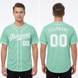 เสื้อเบสบอลดีไซน์ใหม่คุณภาพสูง แห้งเร็ว ระบายอากาศได้ดี - Product Image 1