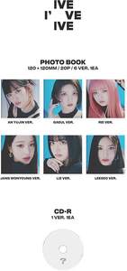 Álbum IVE-1st [I've IVE] (Versión Jewel) CD de Kpop, Photocard, Photobook, Corea, Seúl, Sellado Oficial, Todas las Edades, Coreano/Inglés - Product Image 2