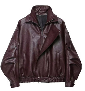 Chaqueta de Motociclista de Cuero Genuino Tejido para Mujer, Logotipo Personalizado, Ropa de Invierno Transpirable, Servicio OEM, Proveedor Mayorista - Product Image 4