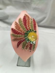 Trendy Bohemian Beaded <b>Headband</b> Fashion Hairband for Wedding and Daily Wear At Cheap Price - Product Image 3