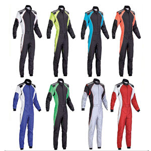 Traje de Carreras para Hombre de la Mejor Calidad, Nivel 2, Aprobado por la CIK/FIA, para Auto/Kart, Transpirable y Resistente al Viento, con Técnicas de Impresión - Product Image 1