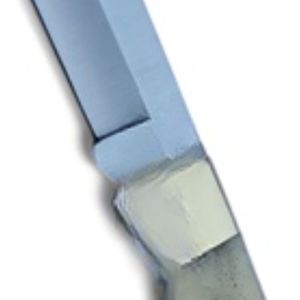 Couteaux pliants d'extérieur faits à la main avec lame en acier à motifs, manche décoratif et étui en cuir pour le camping, la randonnée et la chasse - Product Image 4