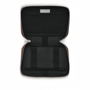 Estuche Organizador Moderno con Cierre de Cremallera, de Cuero Sintético de Microfibra de 7 Pulgadas, para Electrónicos y Documentos - Product Image 2