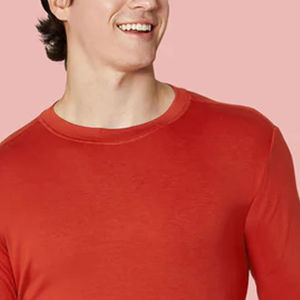 Under Scrubs Shirts Breathable Round Neck <b>Long</b> <b>Sleeve</b> T Shirts Scrub Uniforms Slim Fit Nurse <b>Undershirt</b> Scrub Set For Men - Product Image 6