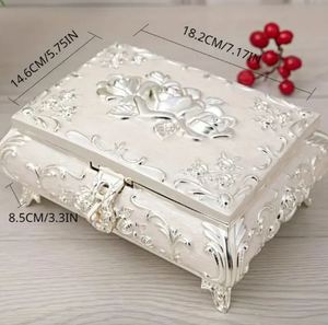 กล่องใส่เครื่องประดับโลหะ ยกระดับคอลเลกชันของคุณด้วยกล่องเครื่องประดับสุดเก๋ของเรา กล่องเครื่องประดับโลหะ - Product Image 3