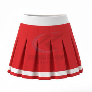 Uniforme de cheerleading pour femmes adultes, logo personnalisé, séchage rapide, respirant, polyester, qualité professionnelle - Product Image 5