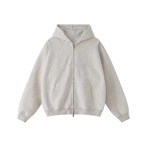 Sudaderas con Capucha y Cremallera Personalizadas con Logotipo, 420 Gramos, de Alta Calidad, de Felpa de Algodón Grueso, Talla Grande, Hechas en Pakistán - Product Image 4