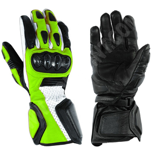 Guantes de Carreras de Cuero Genuino, Último Modelo, Guantes de Motocross con Logotipo Personalizado, Alta Calidad, Precio Accesible, para Ciclismo - Product Image 2