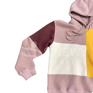 Sudaderas con Capucha Lisas de Algodón Oversize, de Gran Gramaje, Tipo Pullover, Unisex, Tallas Grandes, al por Mayor - Product Image 5