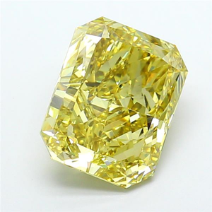 Diamant de laboratoire cultivé exclusif, certifié IGI, taille excellente, haute brillance, jaune intense fantaisie, pour la création de bijoux. - Product Image 6