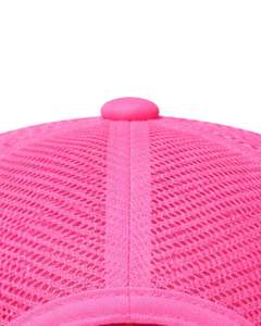 Gorra de Béisbol Rosa Personalizada, Estilo Trucker, con Malla Transpirable en la Parte Trasera, Ajustable con Broche, Lisa, con Logotipo Personalizado, para Uso Casual al Aire Libre - Product Image 6