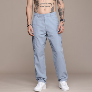 Pantalones Cargo de Alta Calidad con Logotipo Personalizado, Pantalones Cargo de Tallas Grandes con Múltiples Bolsillos para Hombre, Pantalones Casuales - Product Image 4