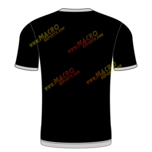 2024 nuevo diseño al por mayor barato deporte Casual OEM servicio Terry impreso manga corta cuello redondo hombres camisetas 95% algodón 5% Spandex - Product Image 3