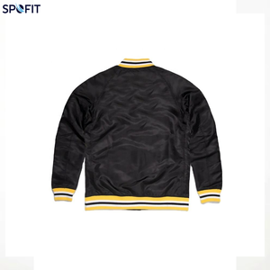Chaqueta de Béisbol Deportiva para Hombre, Otoño, Acolchada, Poliéster Sólido 220g, Impermeable, Cálida, con Botones, Corte Holgado - Product Image 6