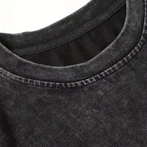 Camiseta Oversize Personalizada con Lavado Ácido, Algodón Pesado 240 GSM, Estilo Vintage Streetwear, Hombros Caídos, Fabricante para Marcas de Ropa - Product Image 5