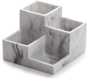 Natural Marble Storage Organizer Box Multi Slot <b>Holder</b> for Jewelry Makeup Cosmetics <b>Perfume</b> and Small Accessories - Product Image 6