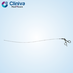 Juego de Instrumentos de Urología: Pinzas Flexibles para Cistoscopia 5 Fr, Instrumentos Manuales de Acero Inoxidable de Grado Médico - Product Image 4