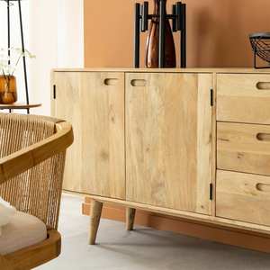 Buffet long en bois de manguier Vandana Sereno Stellar - Product Image 4